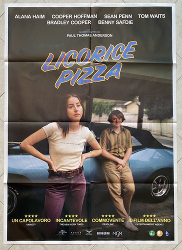 Licorice pizza 2022 manifesto - licorice,