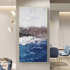 Dipinto olio astratto fatto a