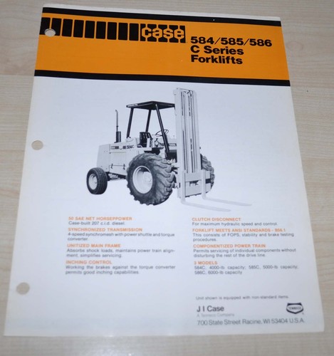 Case 584 585 586 - c, series