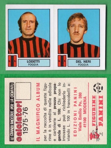 Figurina calciatori panini - figurina,