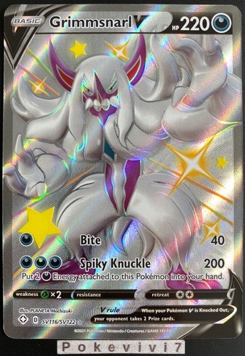 Carte pokemon grimmsnarl - carte,