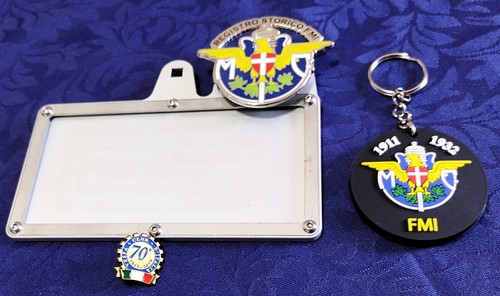 Porta targa oro fmi - porta,