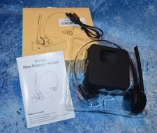 Nuovo auricolare Bluetooth wireless BH-M9 con microfono e base di ricarica camionista call center