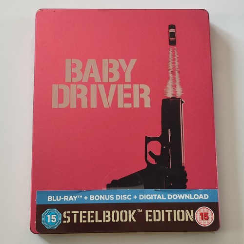 Baby driver blu ray steelbook - driver, blu-ray