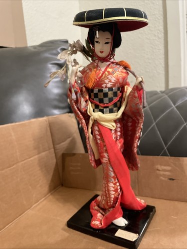 Bambola geisha giapponese - bambola,