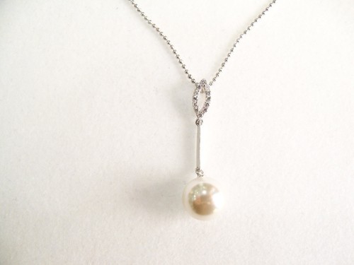 Collana con perla - , in