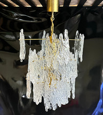 Lampadario in vetro di Murano