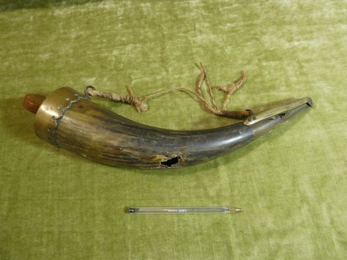 Antico corno moschetto palla - corno,