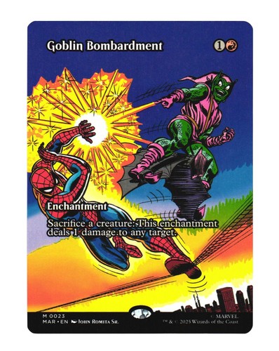 Mtg goblin bombardment - |,