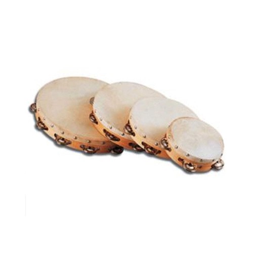 Tamburello pelle nat 20cm - 8",