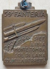 MEDAGLIA 59 REGGIMENTO
