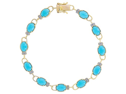 Bracciale over blu - bracciale,