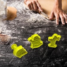 3x formine per biscotti stampi