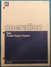 CAT D8L Manuale Operazione E