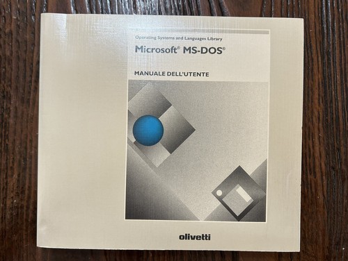 Microsoft dos manuale - microsoft, ms-dos