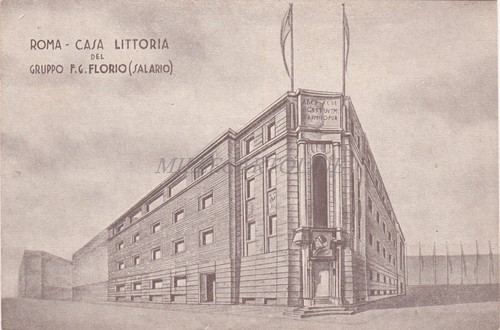 Roma casa littoria del - -,