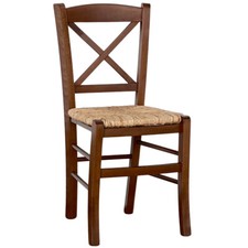 Sedia pranzo legno rustica - pranzo,