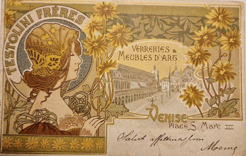 Cartolina pubblicitaria - cartolina,
