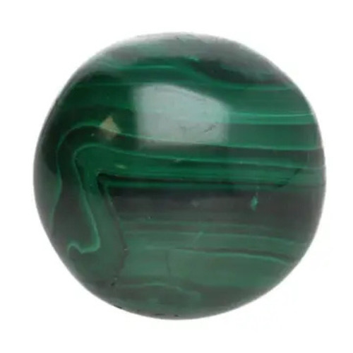 Sfera malachite naturale - di,