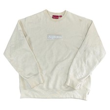 Felpa girocollo Supreme gialla