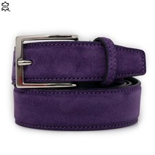 Cintura viola pelle