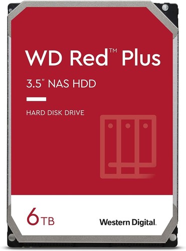 Western digital red plus - red, tb
