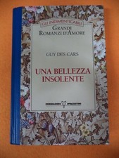 Book Libro una bellezza insolente GUY DES CARS 1995 GRANDI ROMANZI (L22)