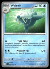 Pokémon TCG Pokémon Walrein Walrein Uncommon Regular