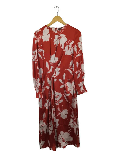 Zara abiti manica lunga - , rosso
