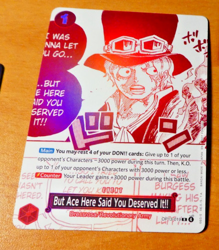 One piece english card game - card,