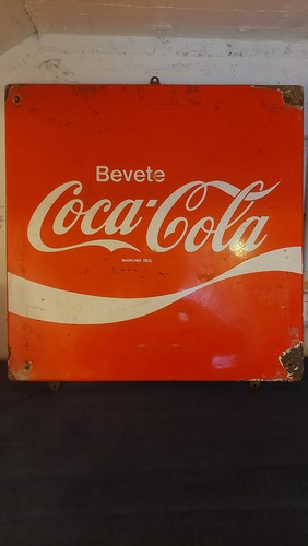 Coca cola insegna targa - coca,