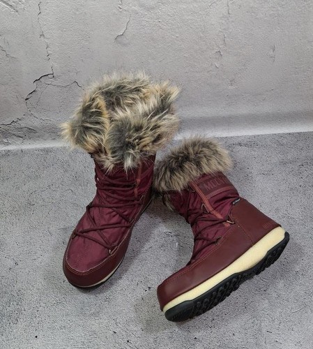 Stivali donna moonboot rosso - stivali,