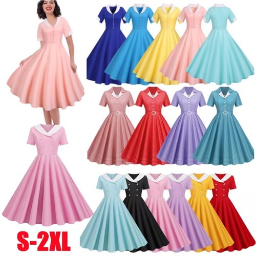 Abito donna vintage anni 50 - abito,