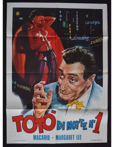 Manifesto toto notte totò - notte,