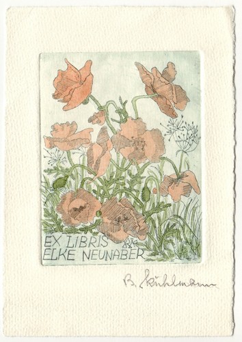 Bernhard kuhlmann exlibris - bernhard,