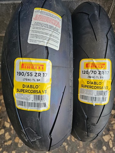 Coppia 120 zr17 - 120/70, 190/55
