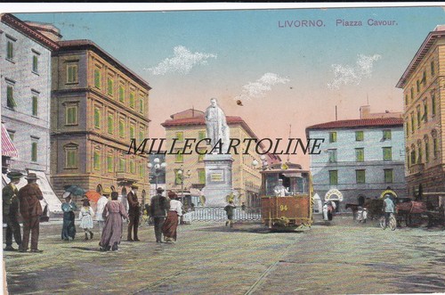 Livorno piazza cavour - piazza,