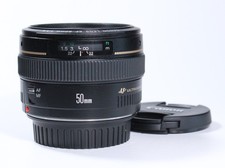 Canon EF 50mm / 1:1.4 USM, con