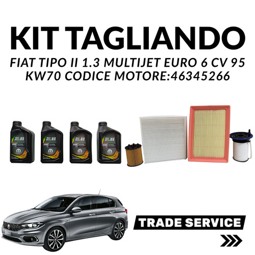 Kit tagliando fiat tipo - kit, ii