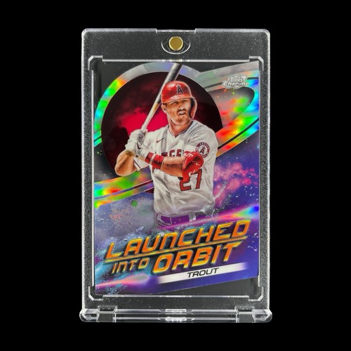Mike trout rara carta - mike,