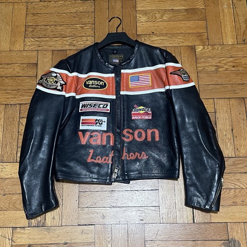 Vanson leather jacket size - jacket,