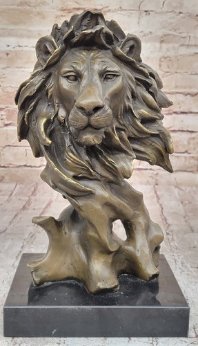 Africano mountain leone bronzo - africano,