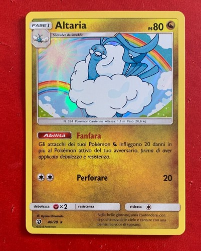 Lotto carte pokemon - lotto, altaria