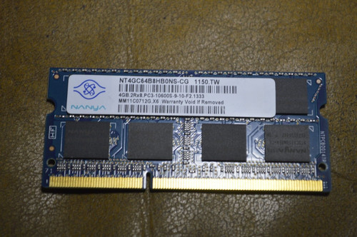 Nanya ddr3 sdram 2rx8 - 4,