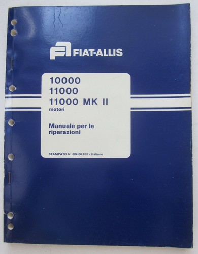 Fiat allis 10000 - 11000, 11000