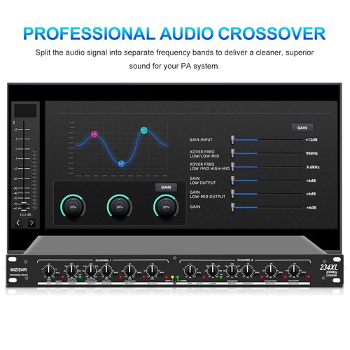 Crossover stereo professionale