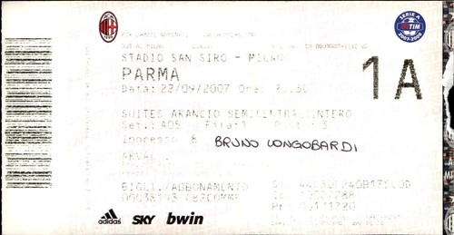 Biglietto stadio milan - biglietto,