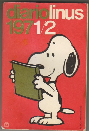Diario scolastico linus 1971 - scolastico,