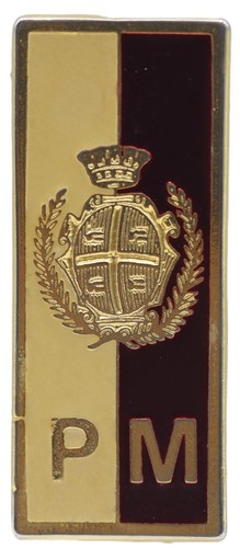 Distintivo polizia municipale - distintivo,
