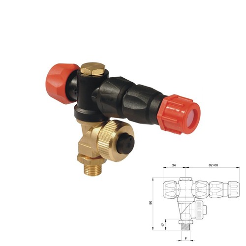 Getto atomizzatore doppio - getto,